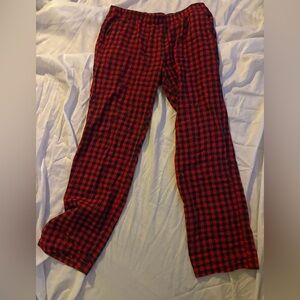 dip Plaid Checkered Joggers with Pockets